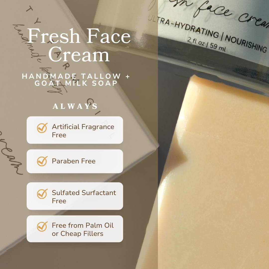 Pretty Farm Girl  Fresh Face Cream Facial Bar