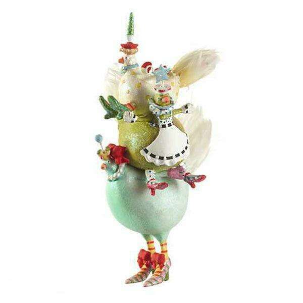 12 Days 4 Calling Birds Ornament by Patience Brewster