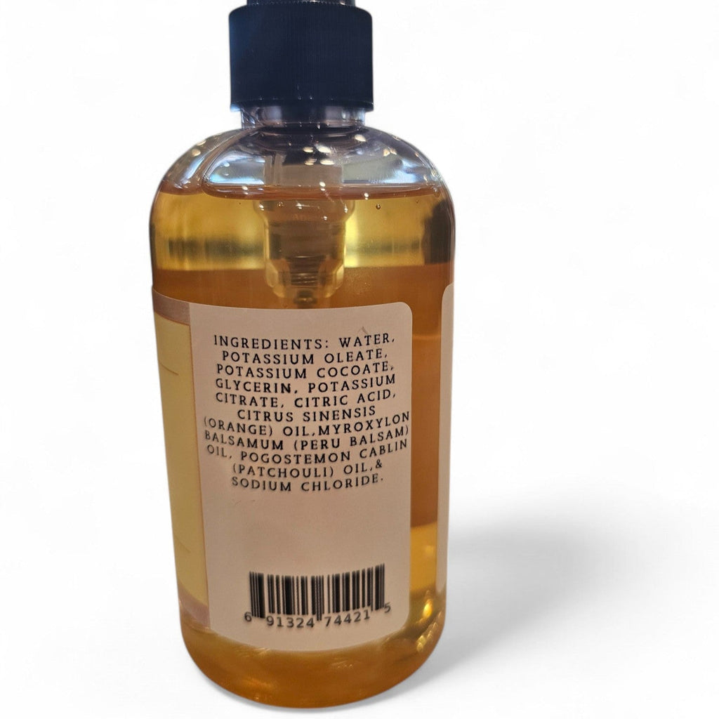 Soaplicity Orange Creamsicle Liquid Hand Soap, 100% Natural