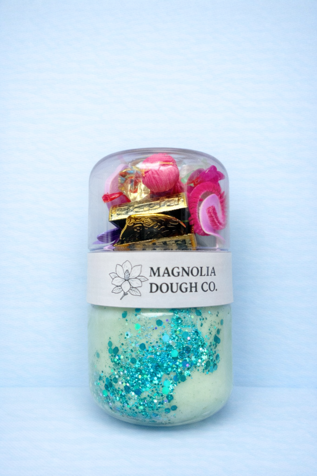 Magnolia Dough Co. Mermaid Sensory Play Dough Jar