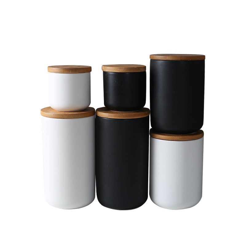 Ceramic Storage Jar with Lid