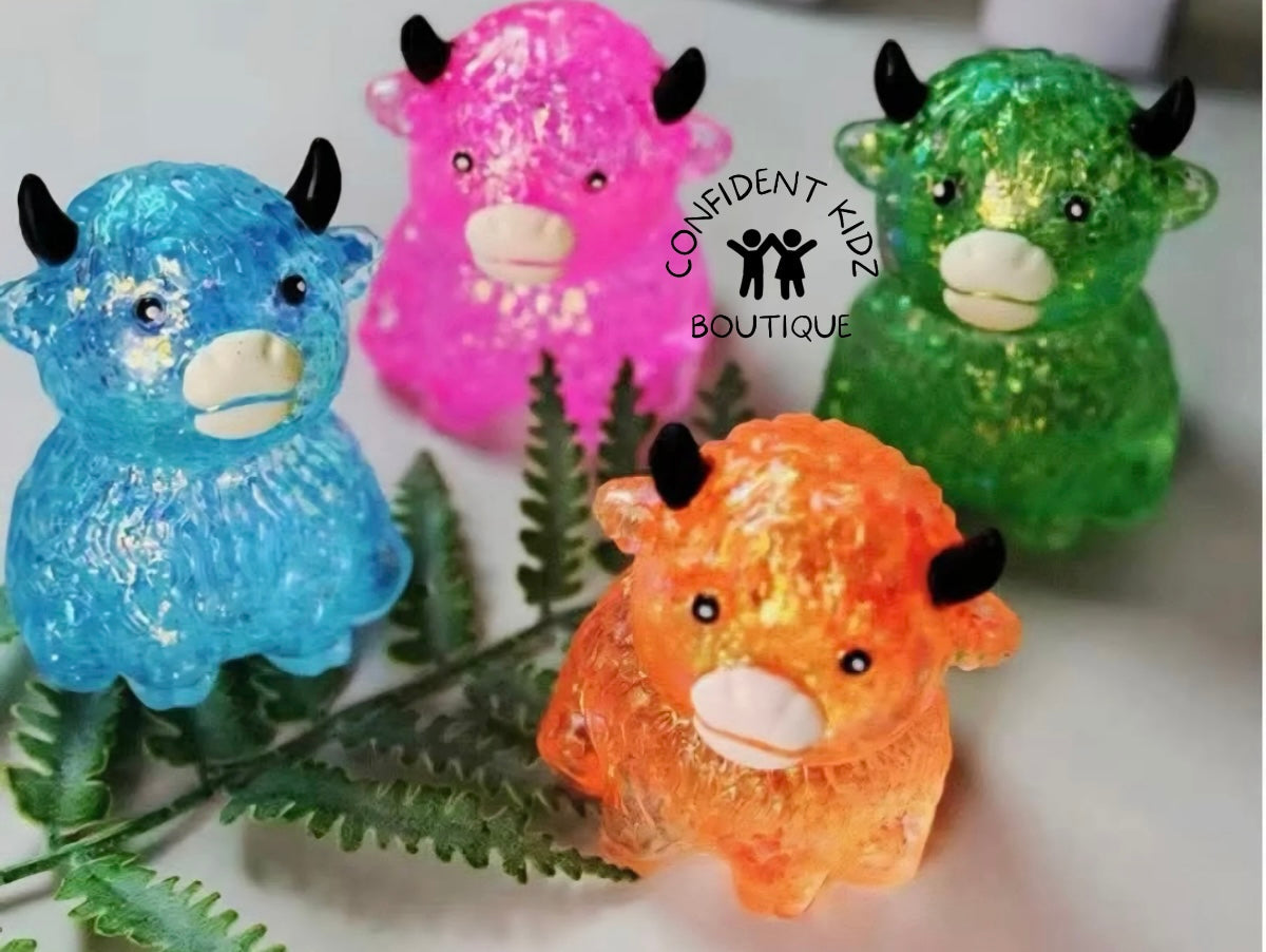 Maltose Highland Cow Squishy