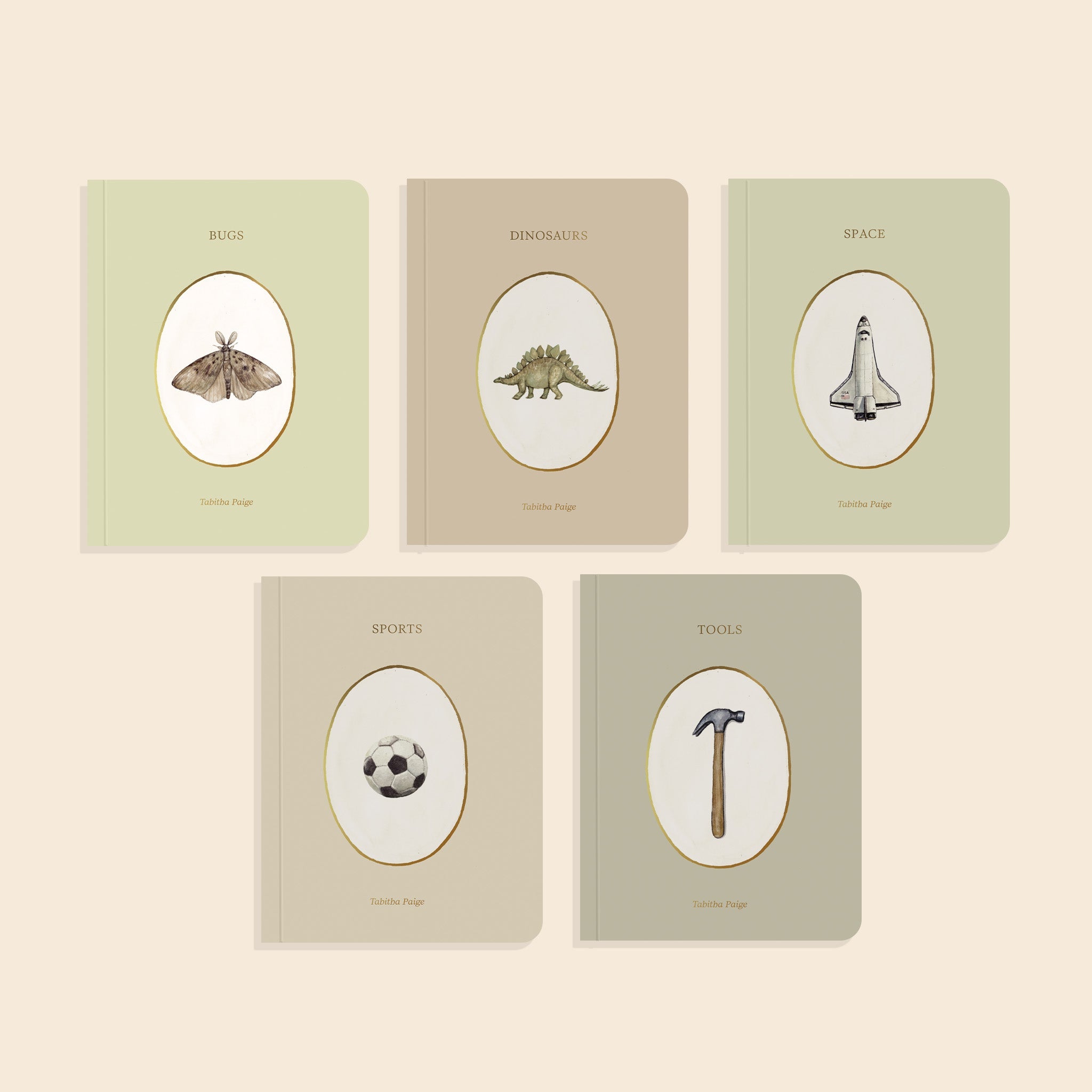 Our Little Library Vol. 3: A 5-Book First Words Board Book Gift Set for Babies & Toddlers