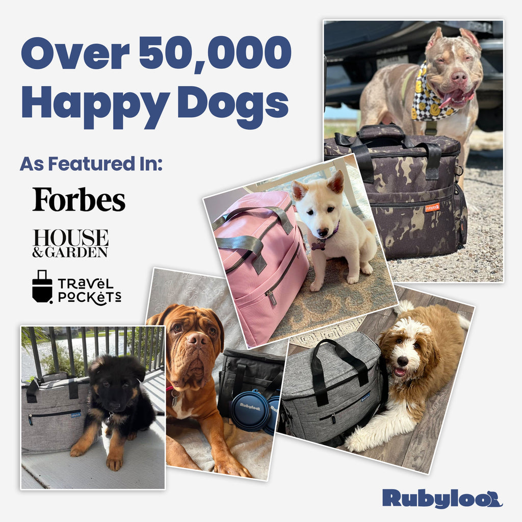 Rubyloo The Original Doggy Bag™ Dog Travel Bag for Supplies