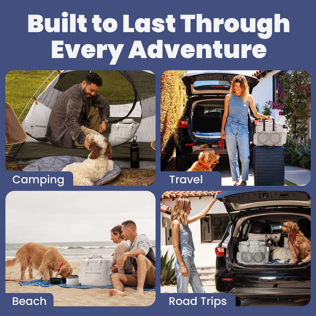 Rubyloo The Original Doggy Bag™ Dog Travel Bag for Supplies