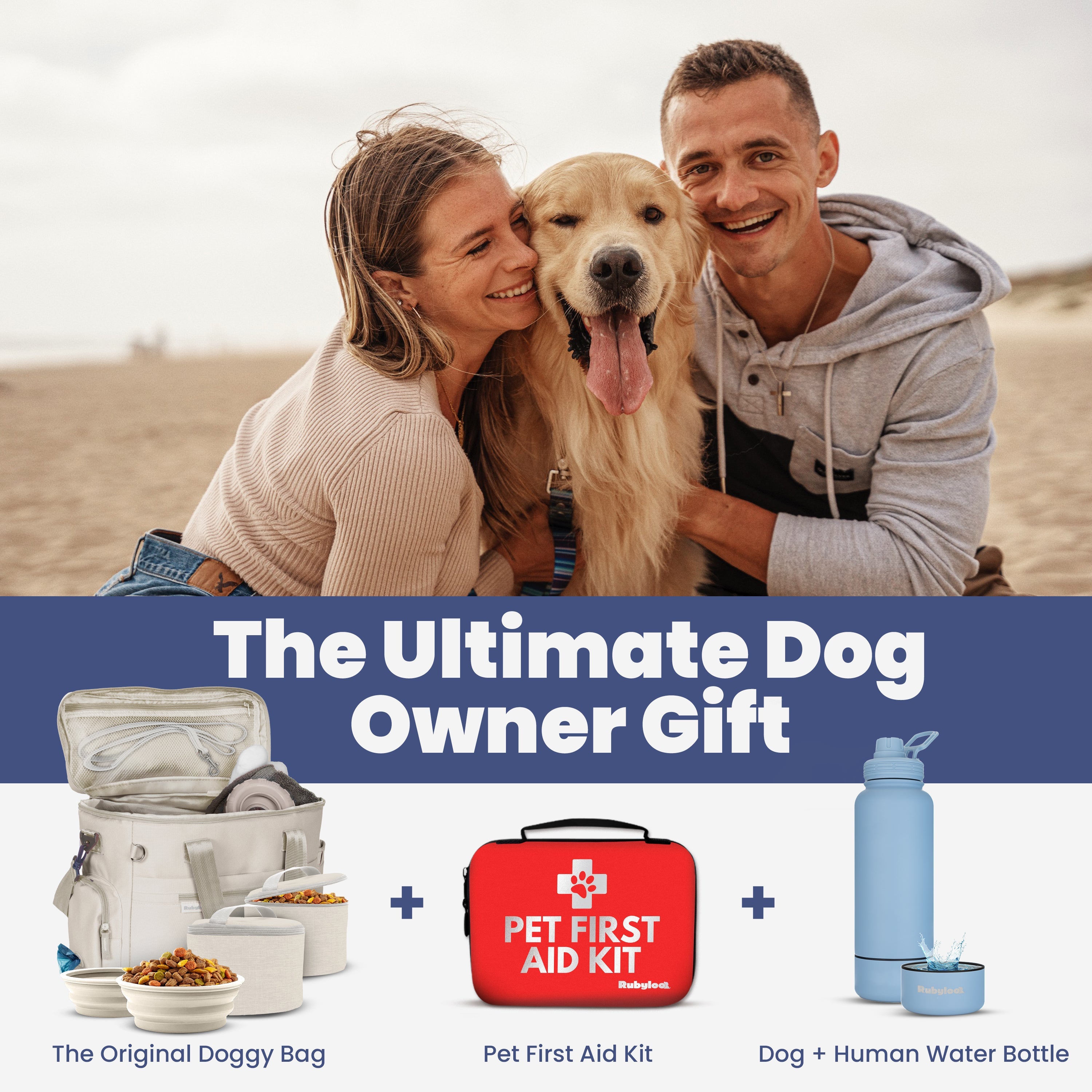 Rubyloo The Original Doggy Bag™ Dog Travel Bag for Supplies