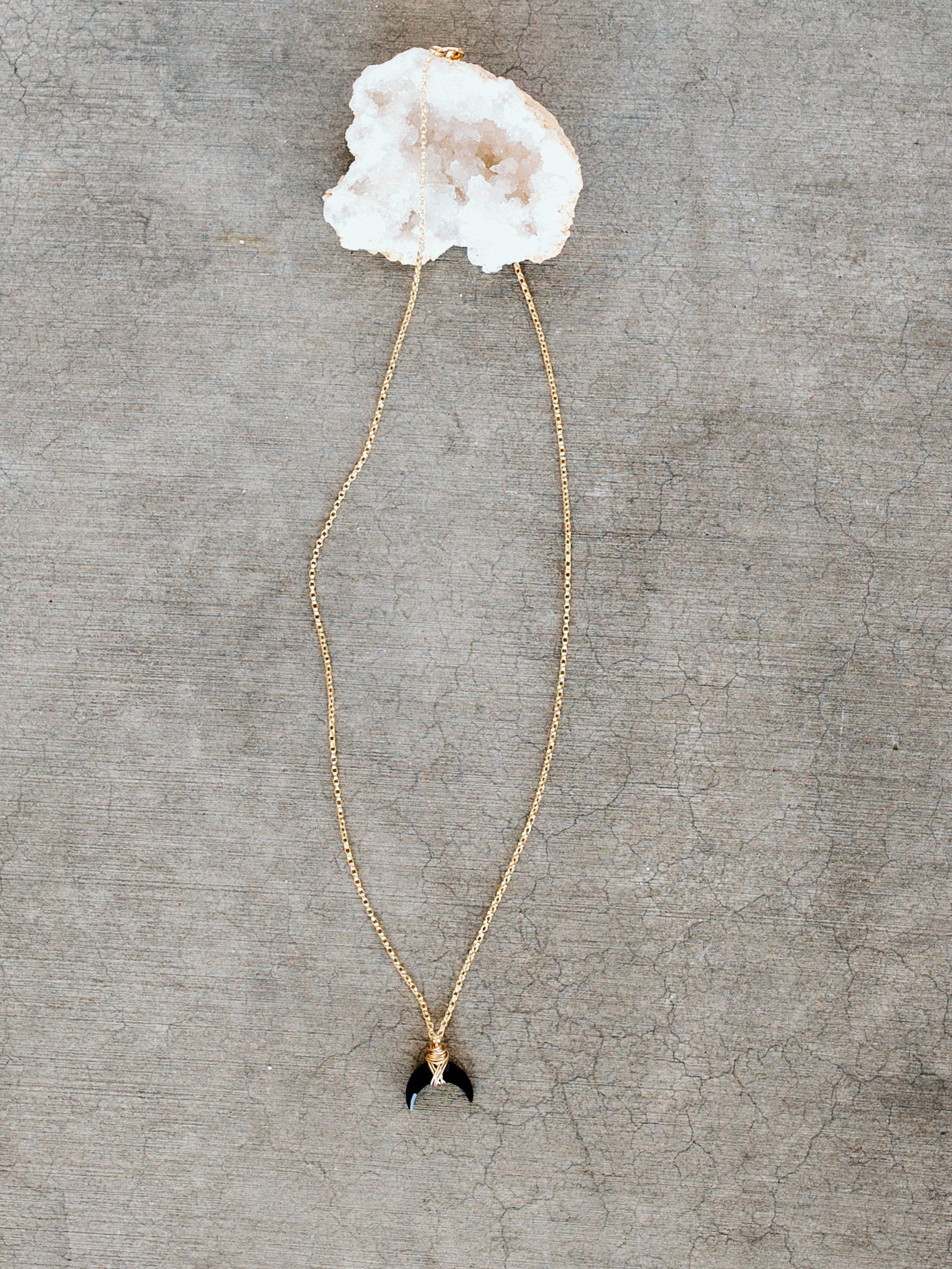 Moonbeam Necklace - ( Multiple Colors Available )  As Seen On Chambers