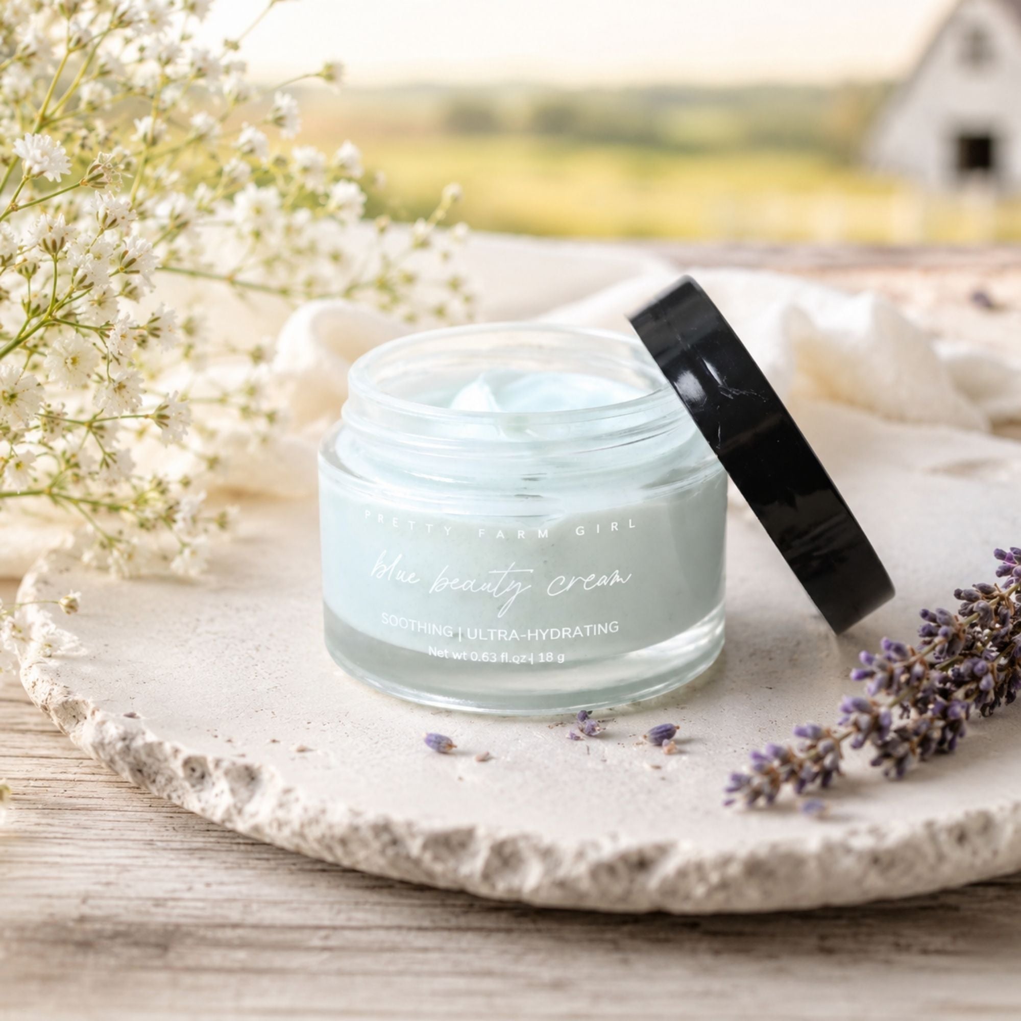 Pretty Farm Girl Blue Beauty Cream Soothing Tallow Face Cream