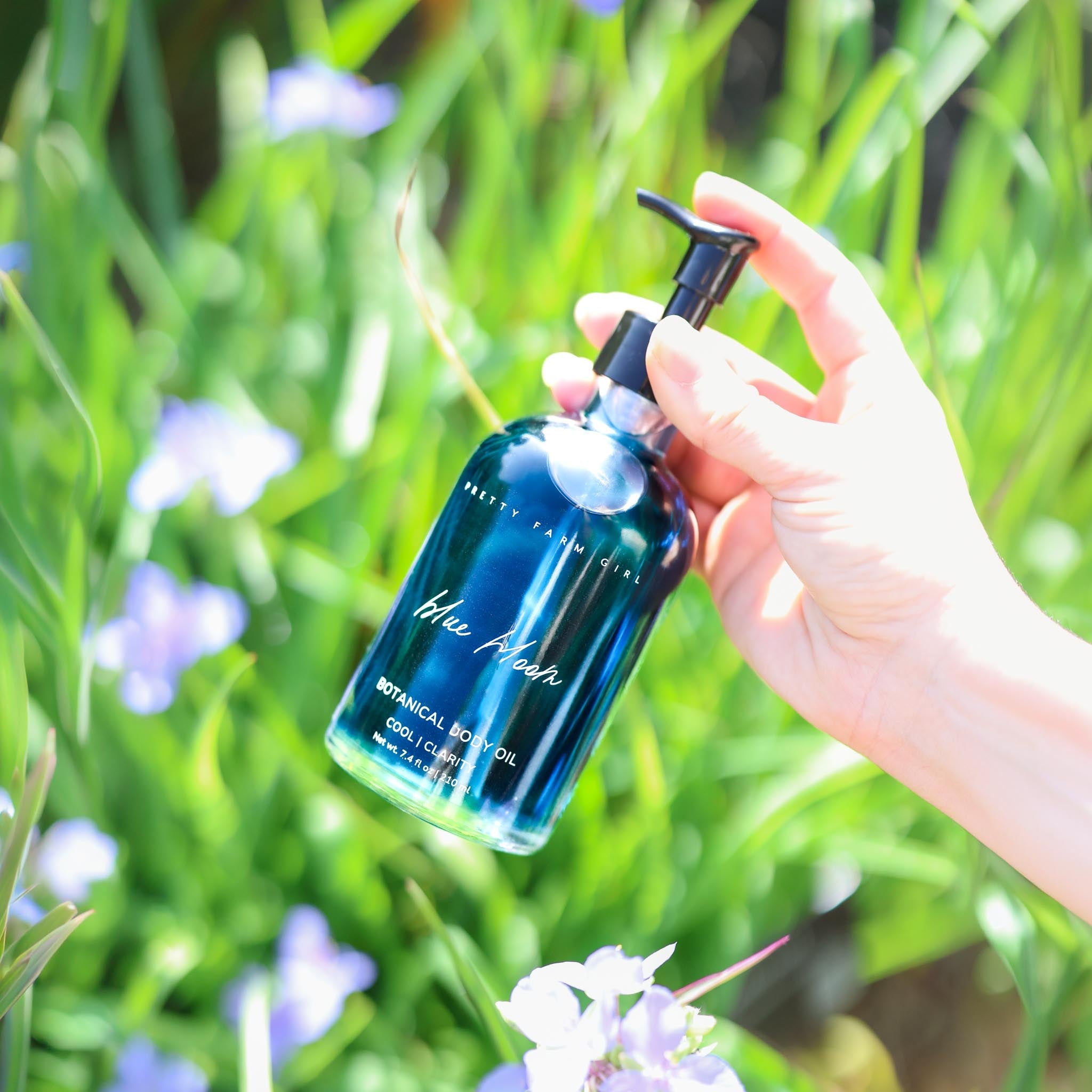 Pretty Farm Girl Blue Bloom Botanical Body Oil
