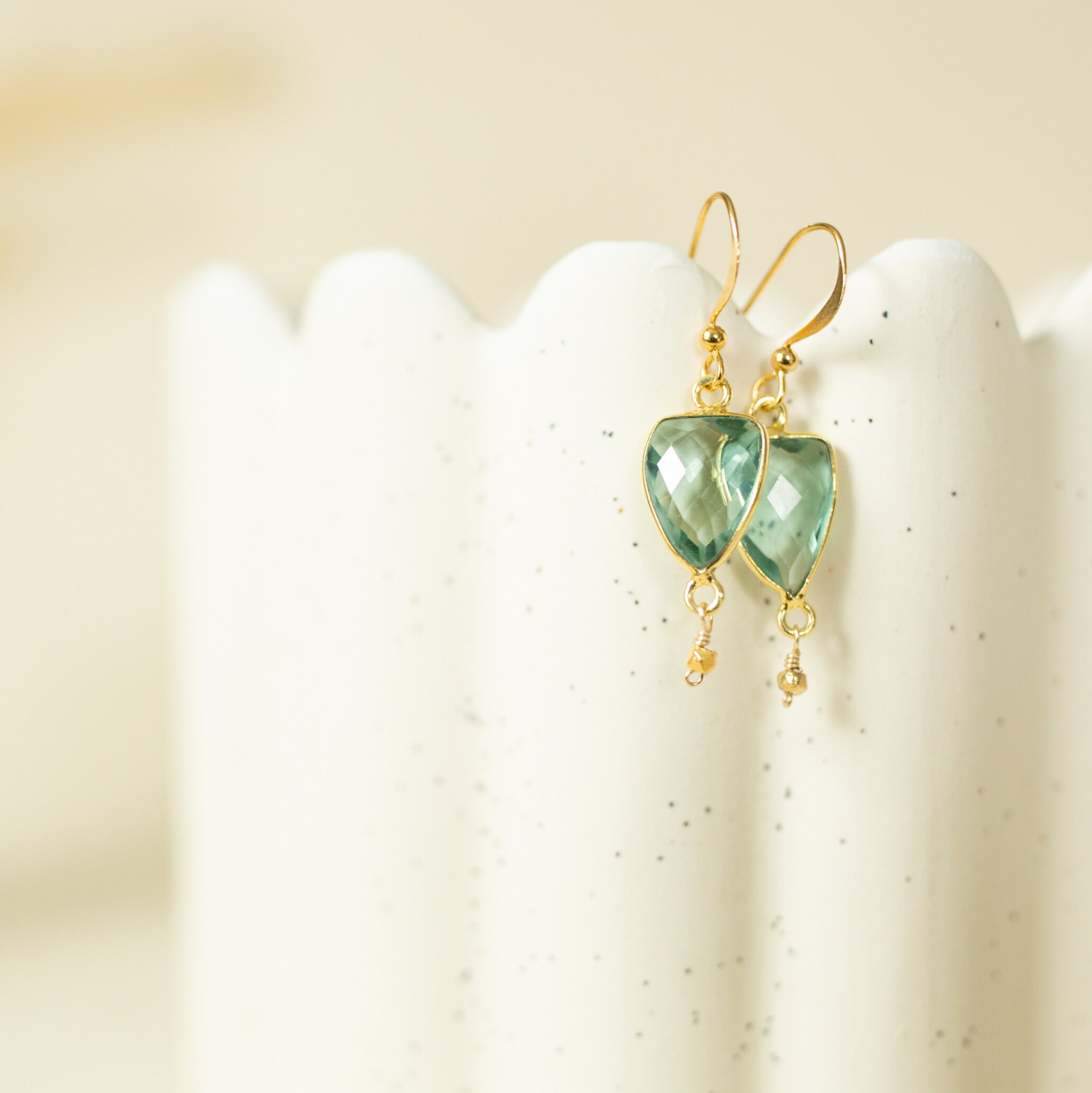 London Blue Gold Isla Earrings