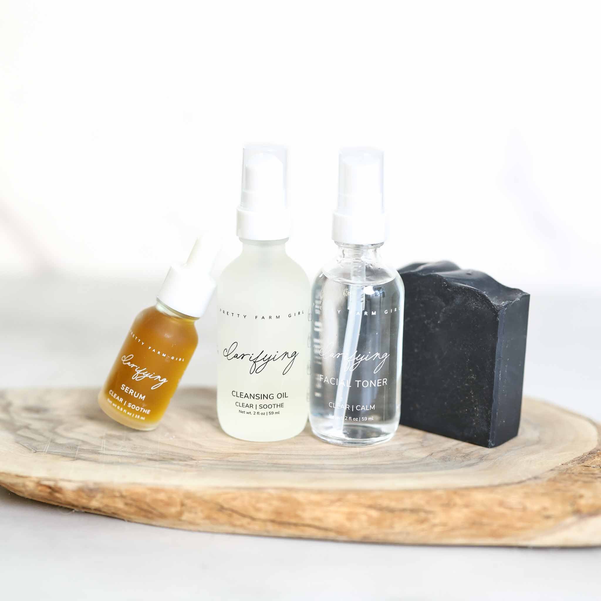 Pretty Farm Girl Clarifying Kit for Acne Prone Skin