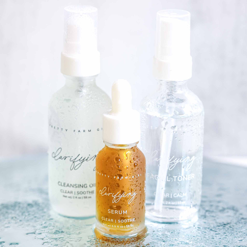 Pretty Farm Girl Clarifying Kit for Acne Prone Skin