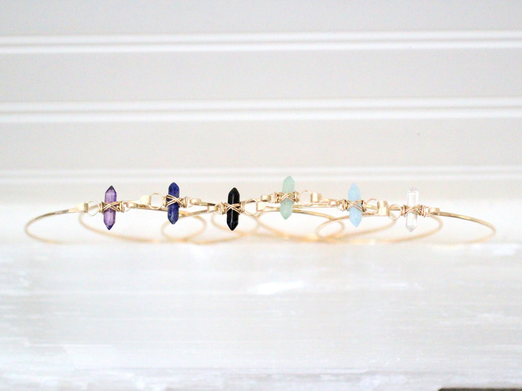 Crest Bracelet - Amethyst