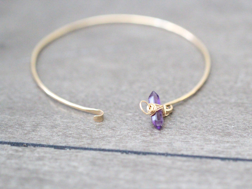 Crest Bracelet - Amethyst