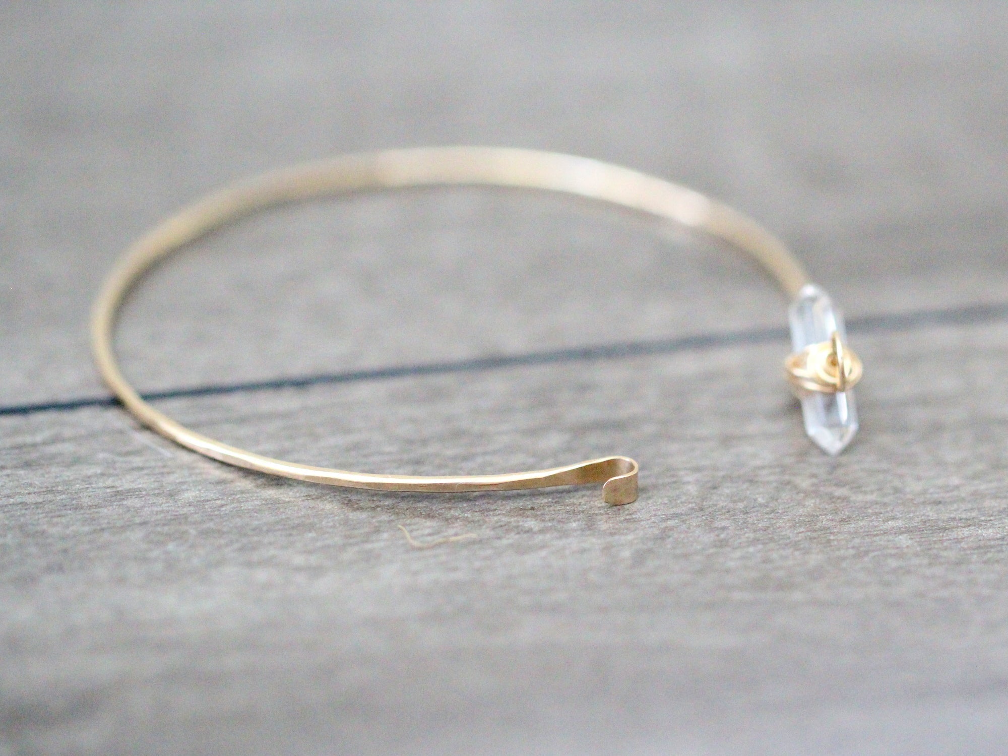 Crest Bracelet - Crystal Quartz