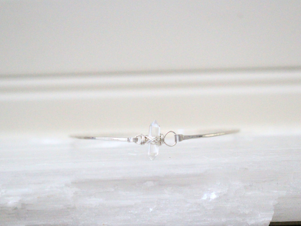 Crest Bracelet - Crystal Quartz