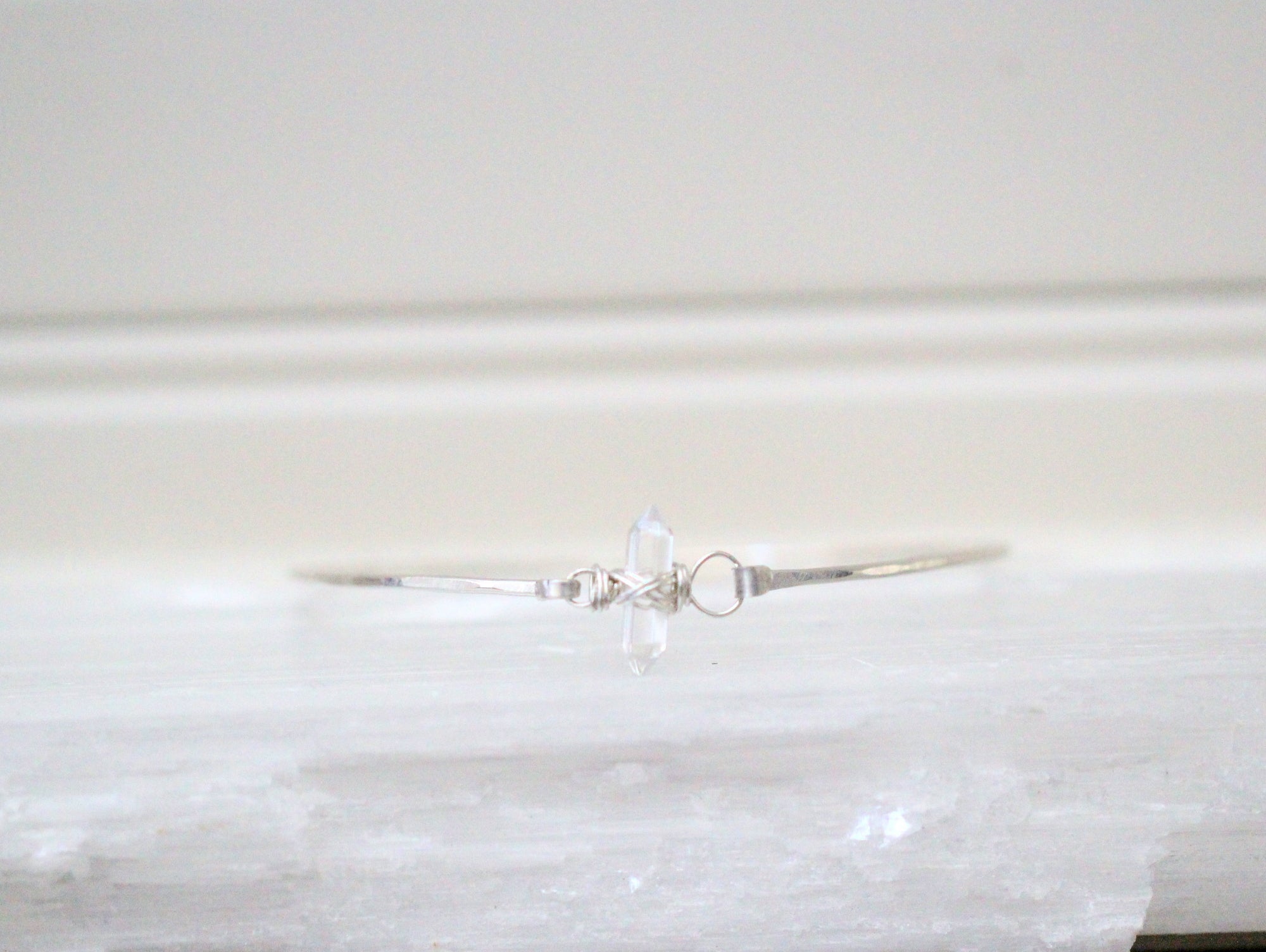 Crest Bracelet - Crystal Quartz