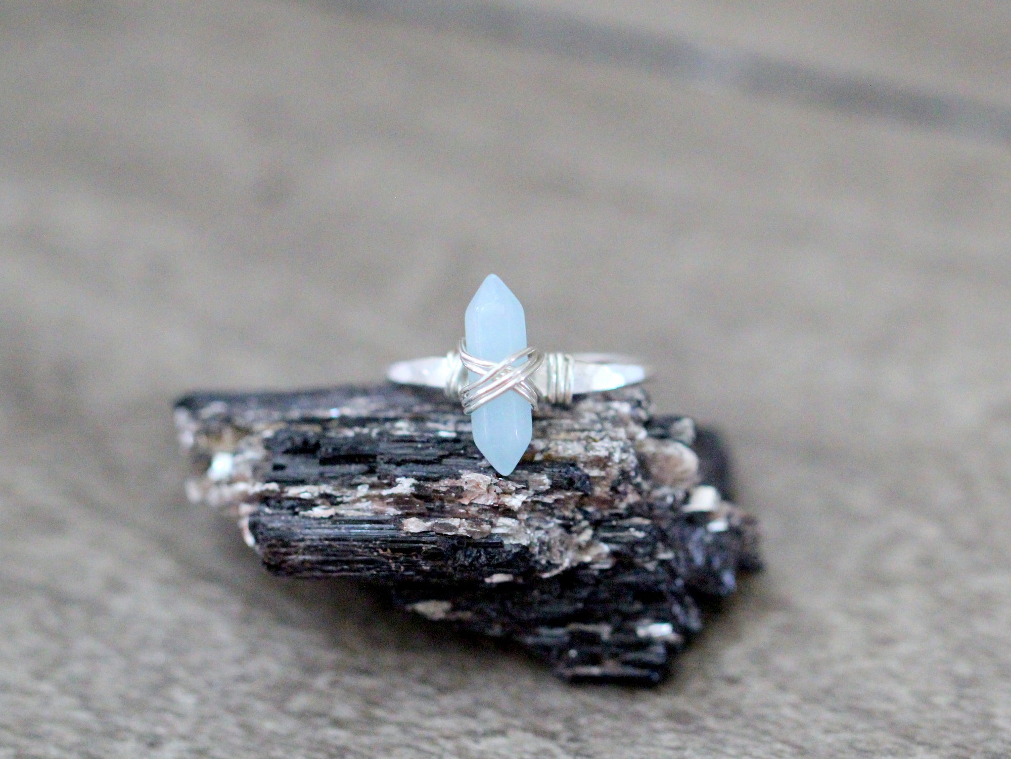 Crest Ring - Aquamarine