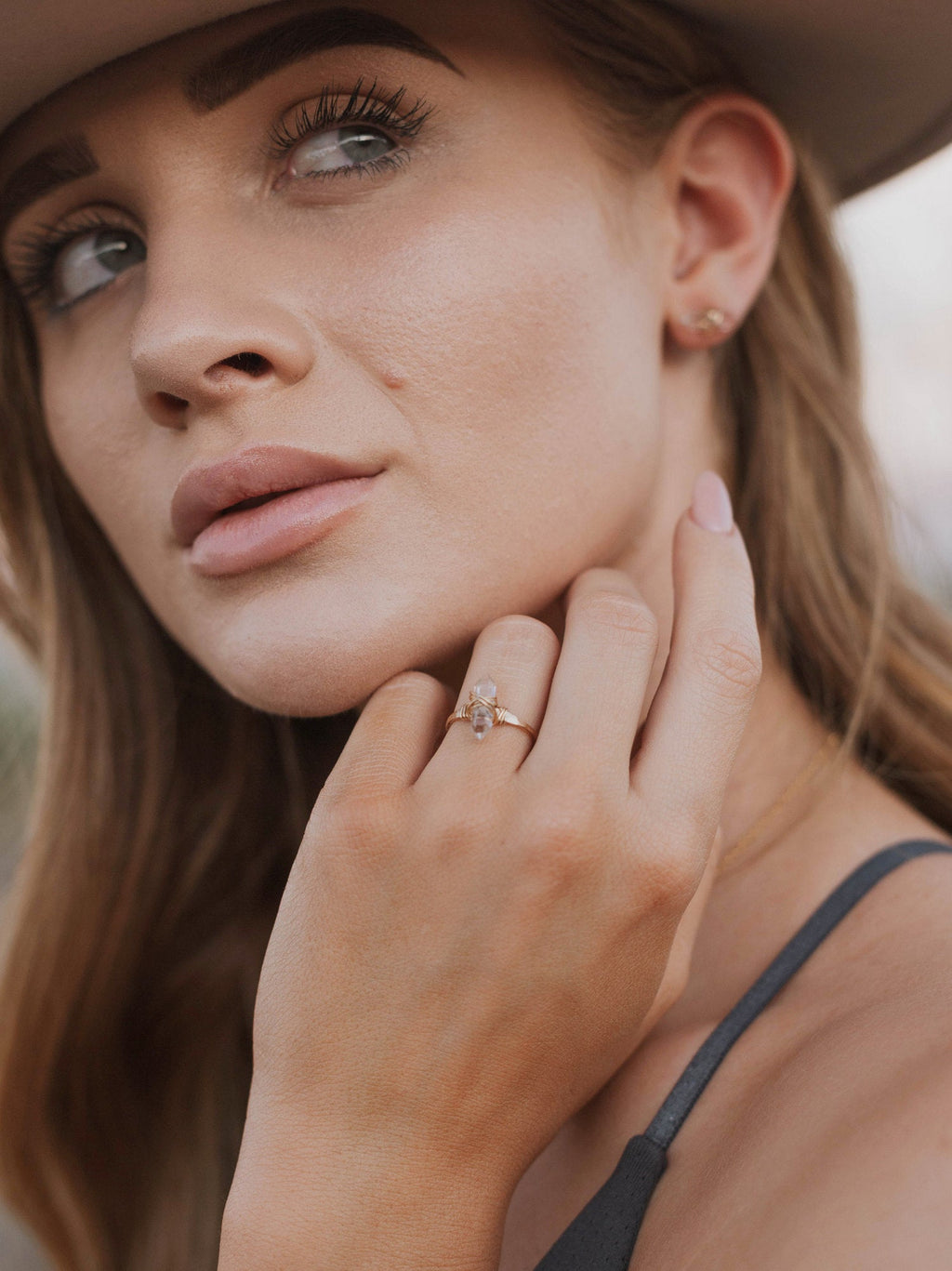 Crest Ring - Crystal Quartz