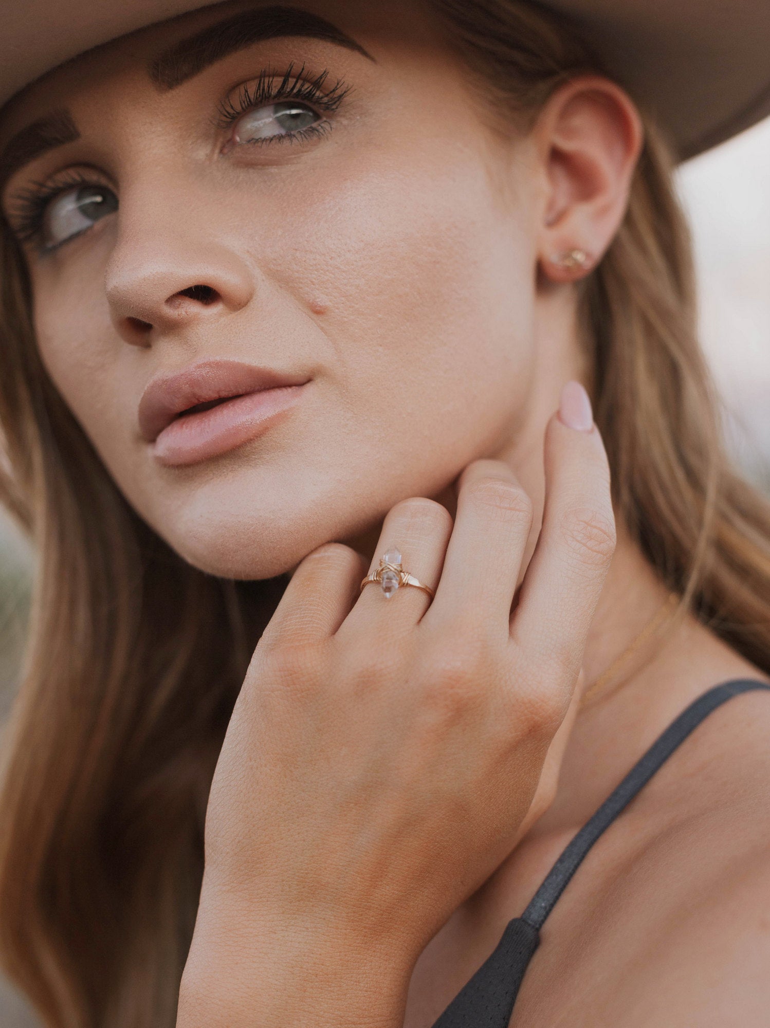 Crest Ring - Crystal Quartz