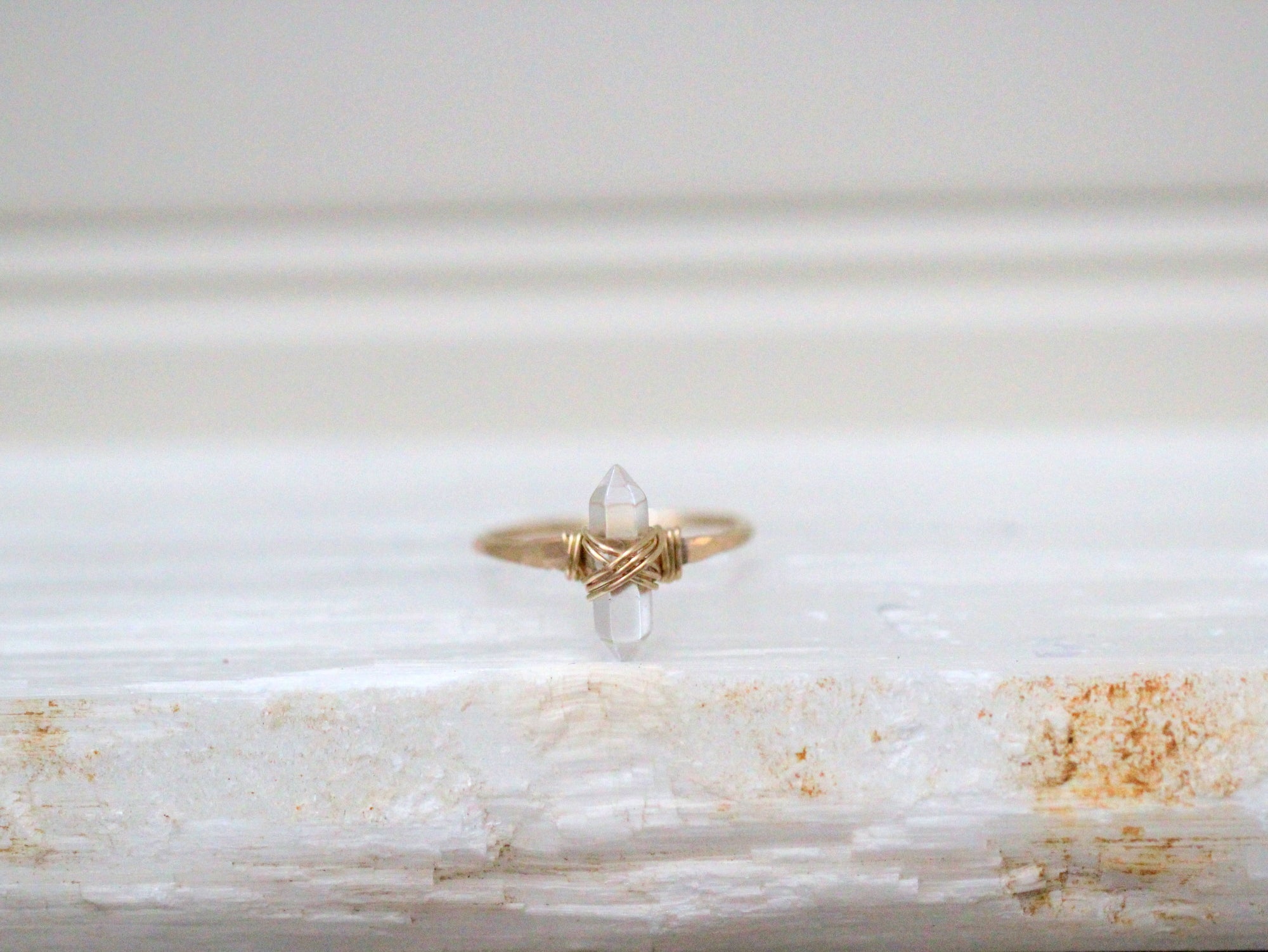 Crest Ring - Crystal Quartz