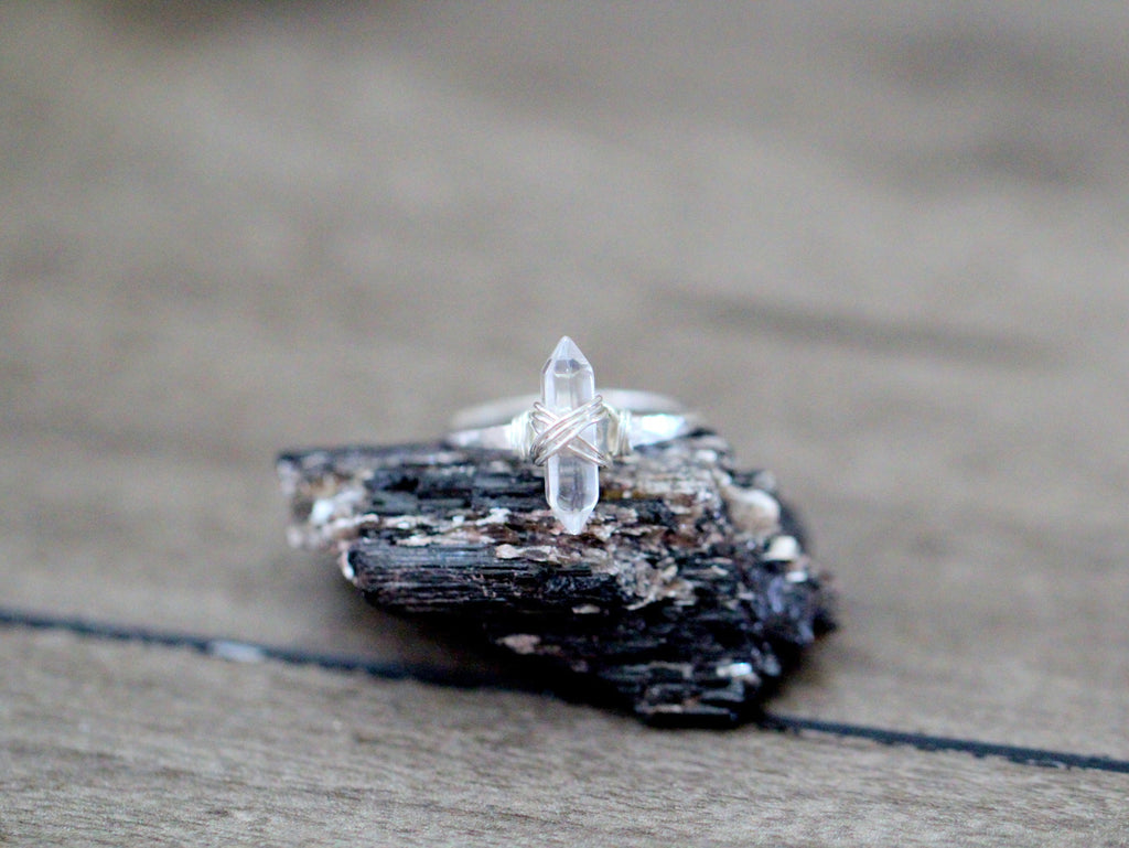 Crest Ring - Crystal Quartz