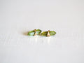 Saressa Designs Crest Studs - Peridot