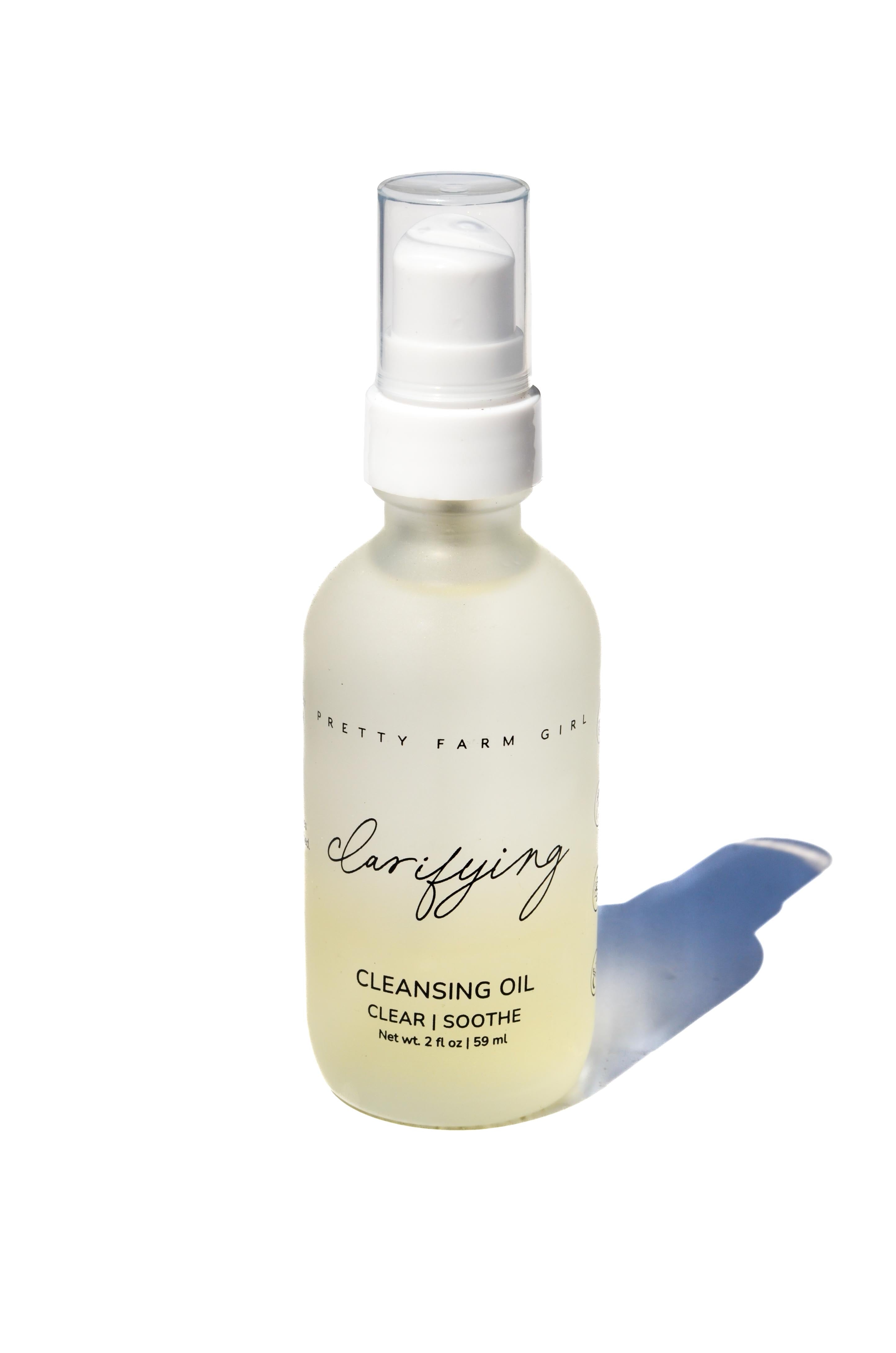 Pretty Farm Girl Clarifying Cleansing Oil for Acne-Prone Skin