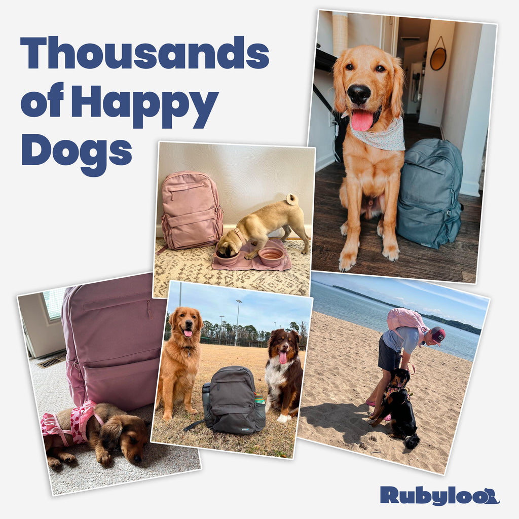 Rubyloo The Original Doggy Bag™ Backpack for Dog Supplies