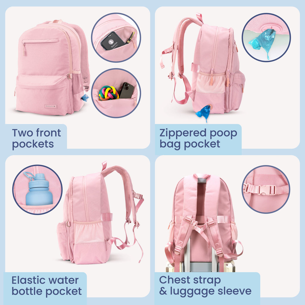 Rubyloo The Original Doggy Bag™ Backpack for Dog Supplies