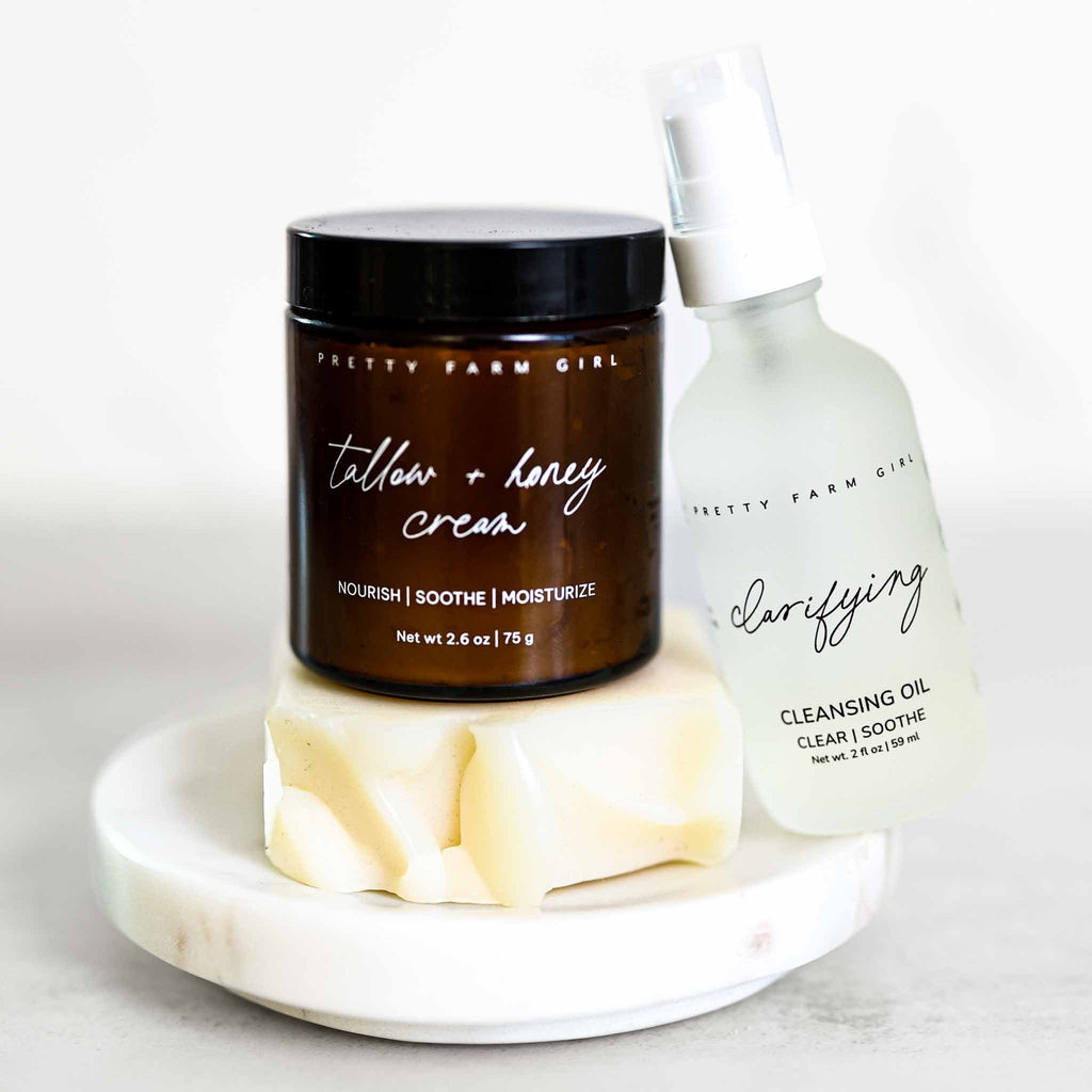 Pretty Farm Girl Double Cleansing Kit: Soothing