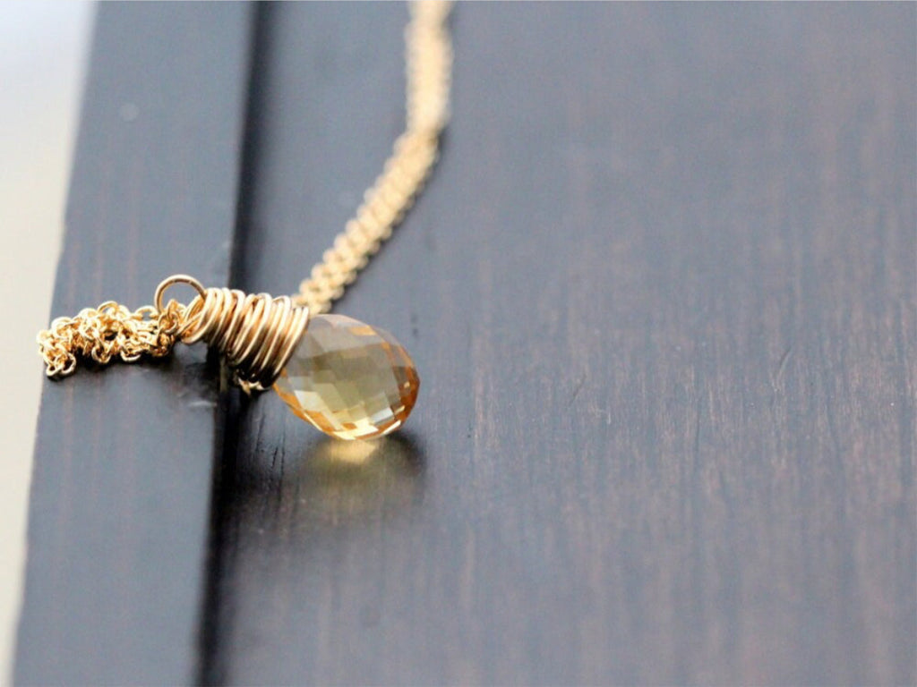 Lemondrop Necklace