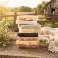 Pretty Farm Girl Farmhouse Artisan Goat Milk & Tallow Soap Sampler