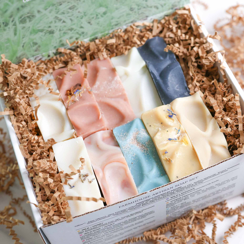 Pretty Farm Girl Farmhouse Artisan Goat Milk & Tallow Soap Collection