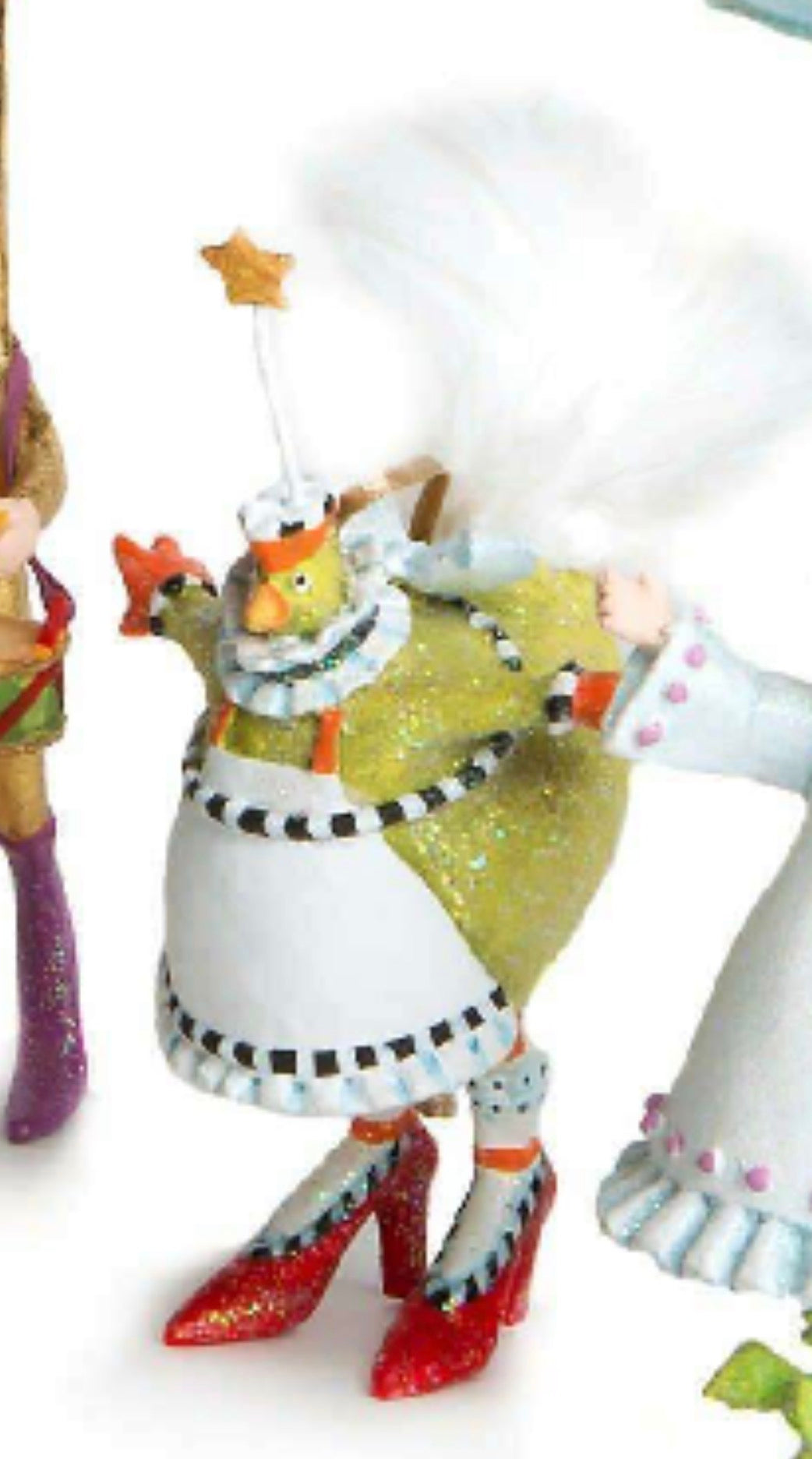12 Days MINI Ornament by Patience Brewster — Three French Hens