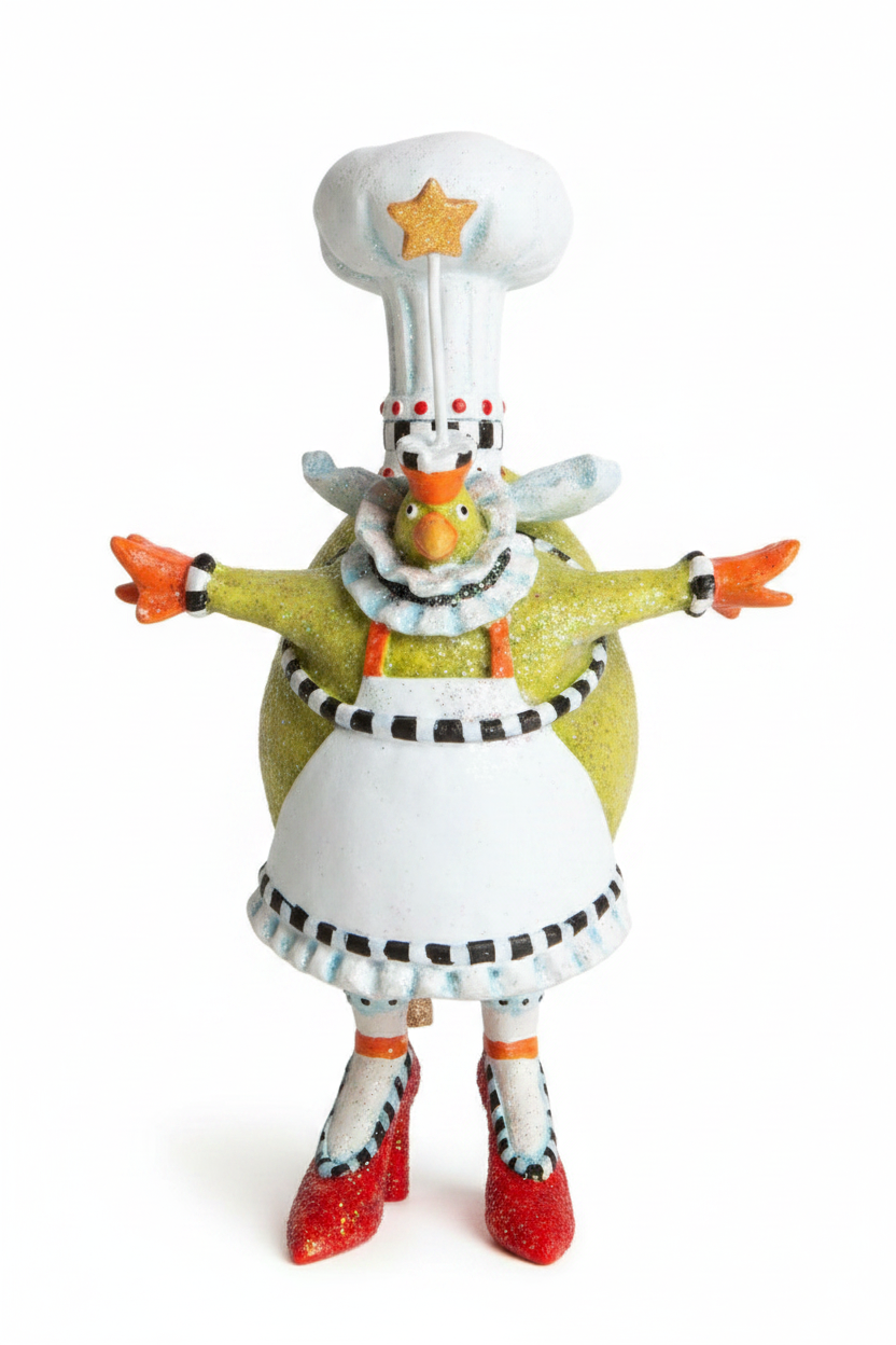 12 Days MINI Ornament by Patience Brewster — Three French Hens