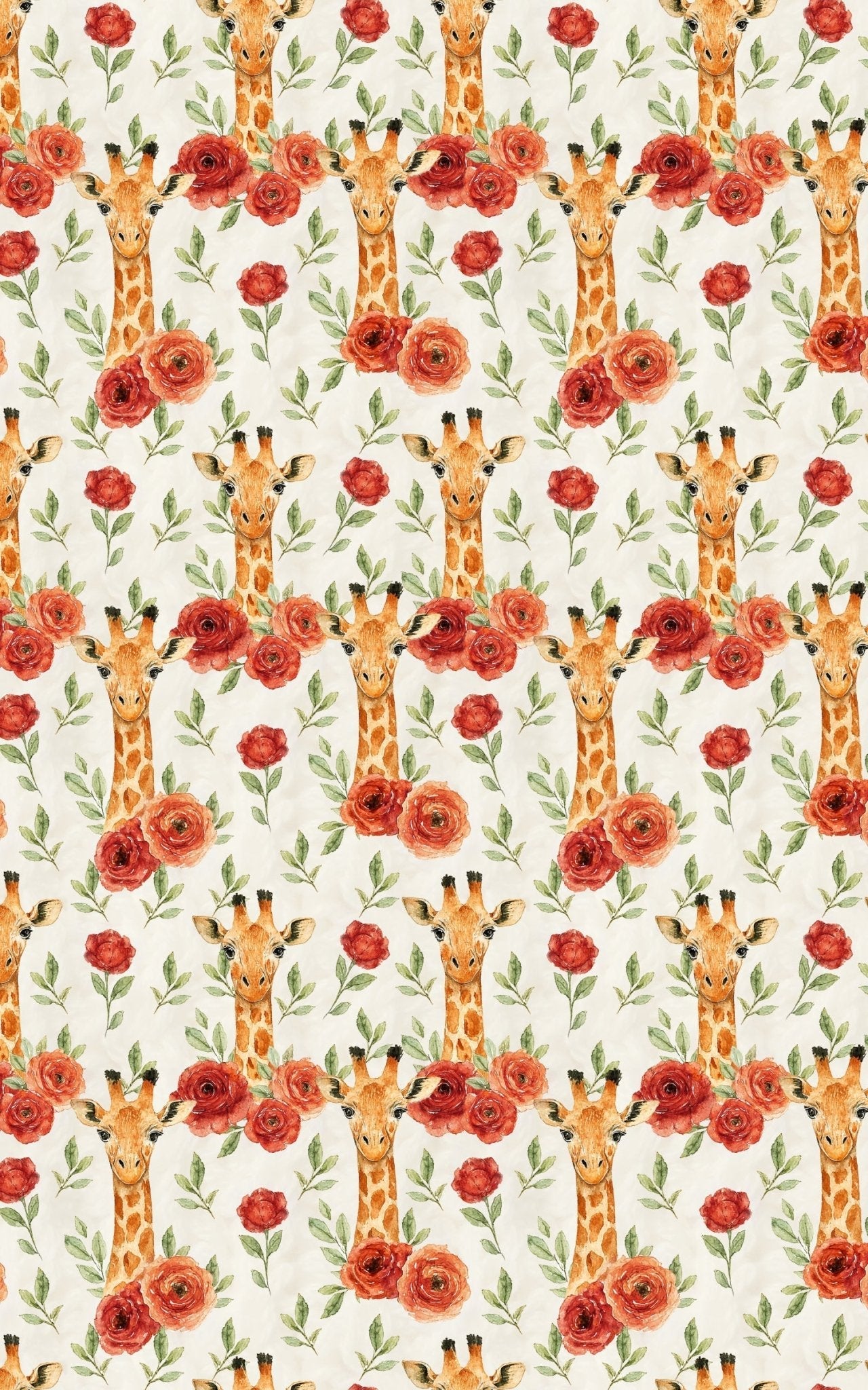 Giraffe Garden Whimsy