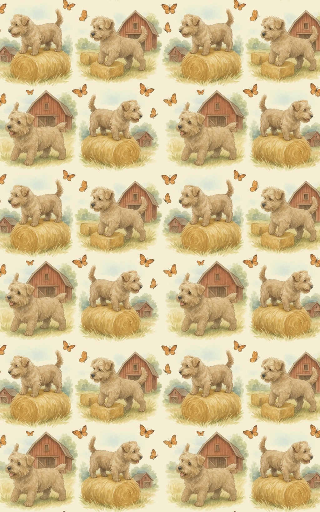 Playful  Terrier Companions