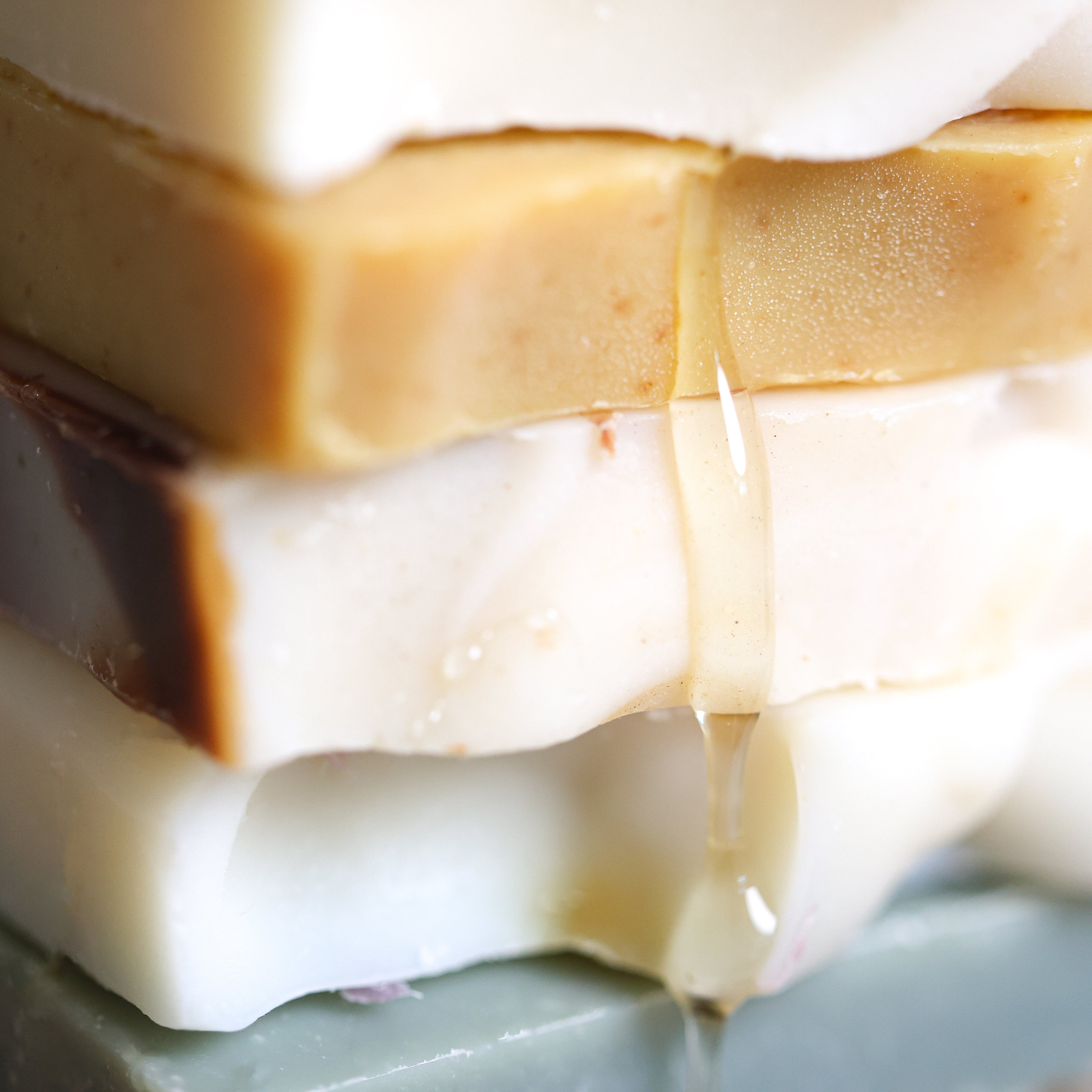 Pretty Farm Girl  Honeycomb Harvest  Goat Milk & Tallow Soap Sampler