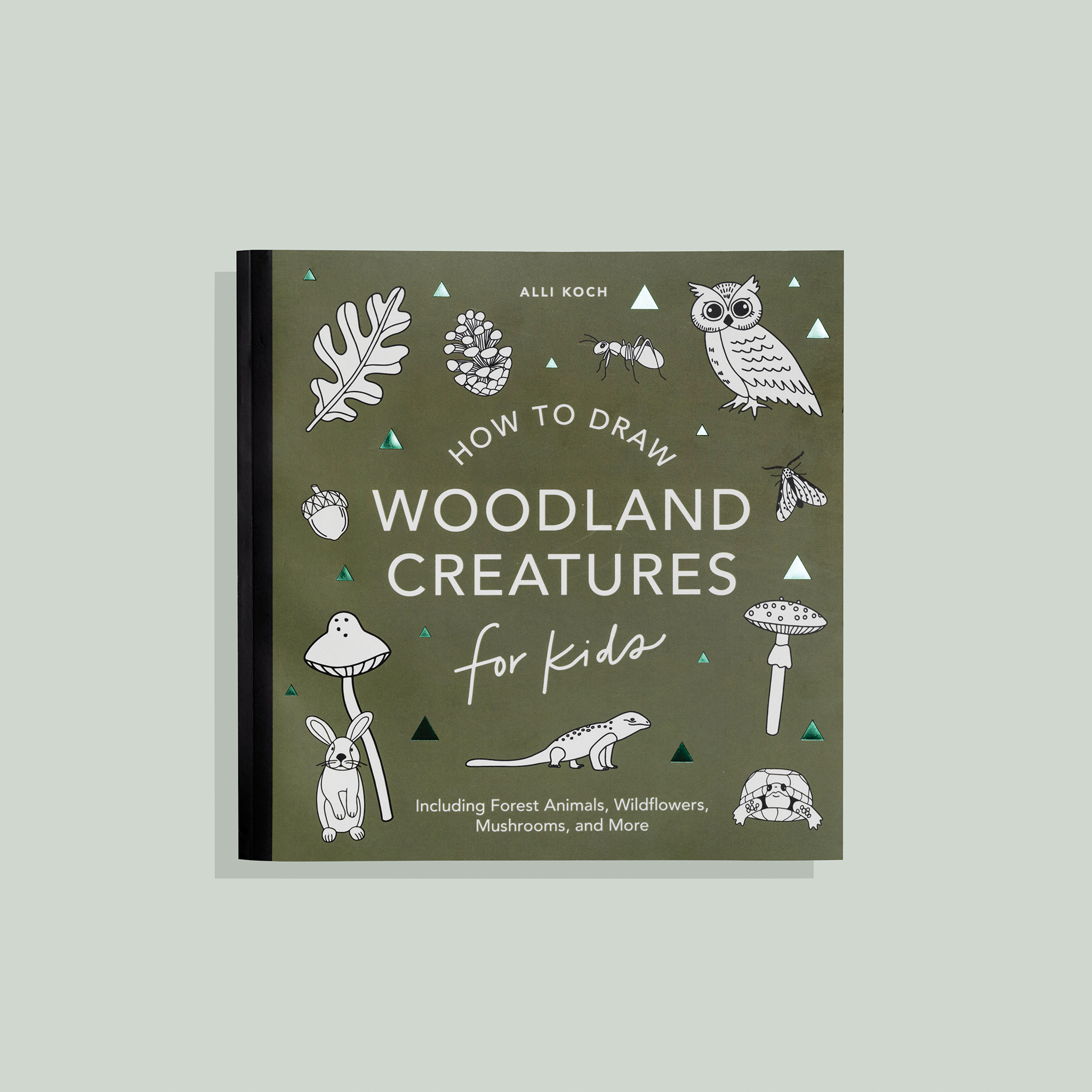 Mushrooms & Woodland Creatures: How to Draw Books for Kids