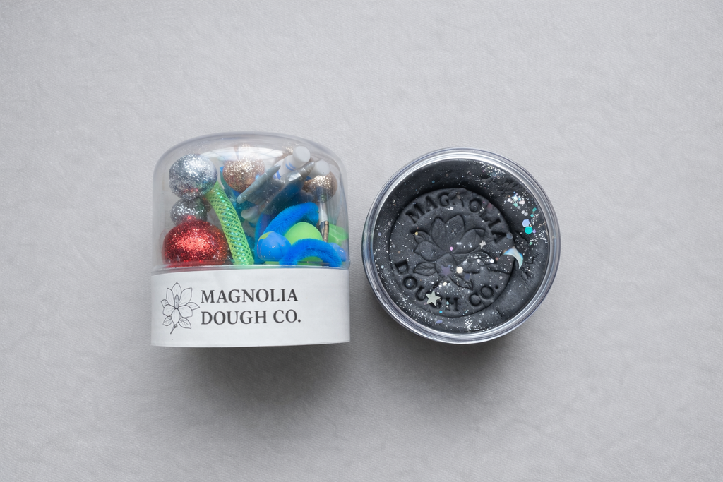 Magnolia Dough Co. Space Sensory Play Dough Jar