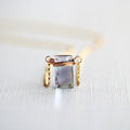 Saressa Designs Fluorite Baguette Necklace