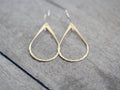Teardrop Hoops