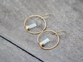 Sunrise Earrings - Moonstone