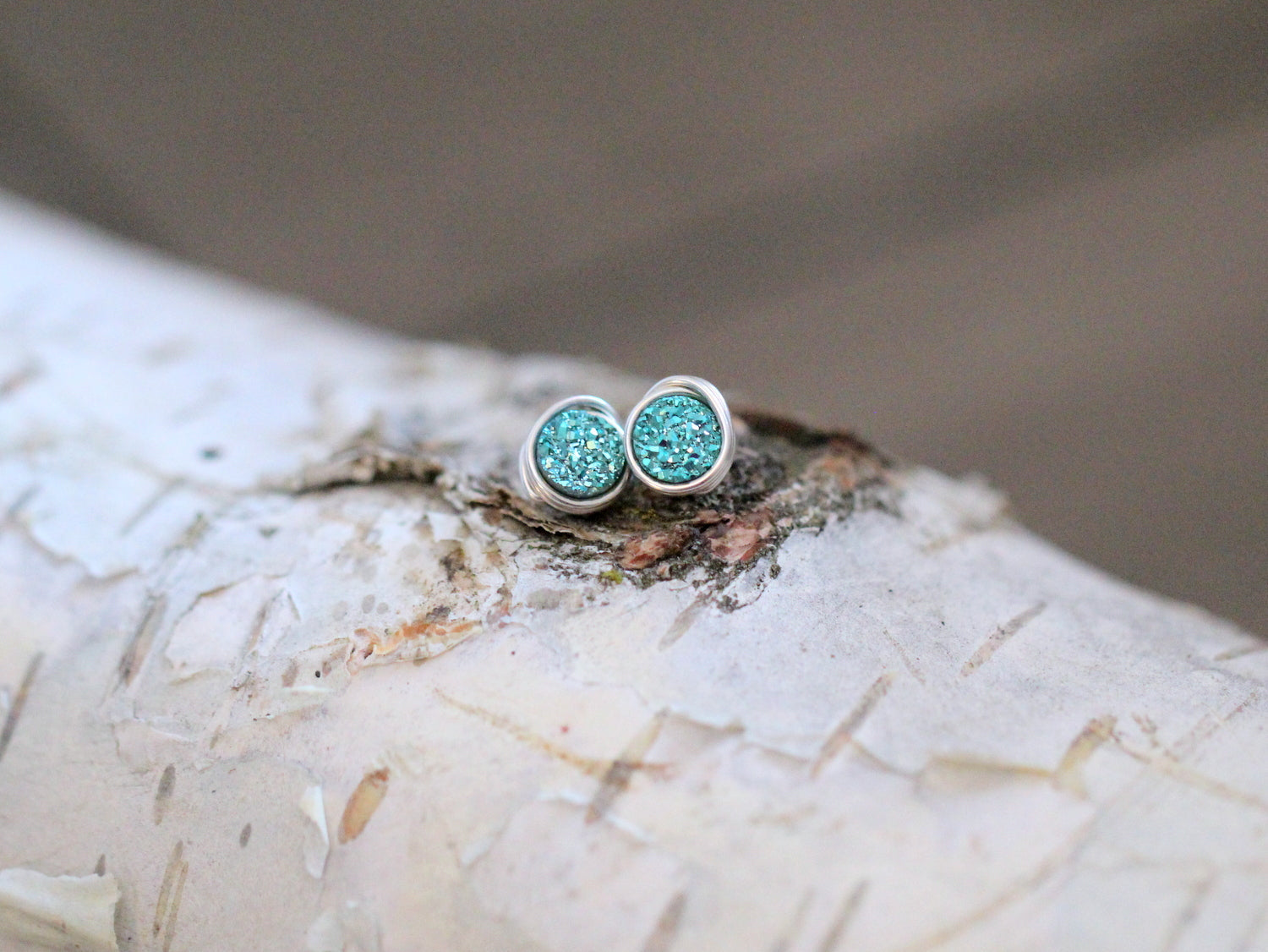 Micro Studs - Teal
