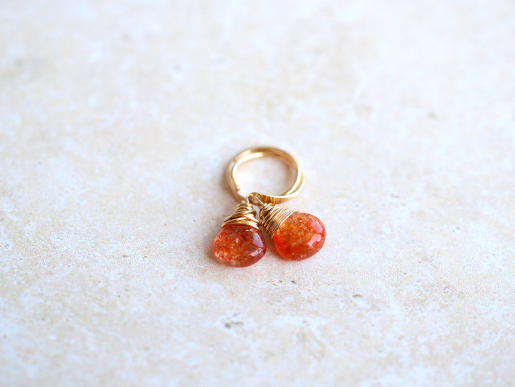 Sunstone Dangle Hugs