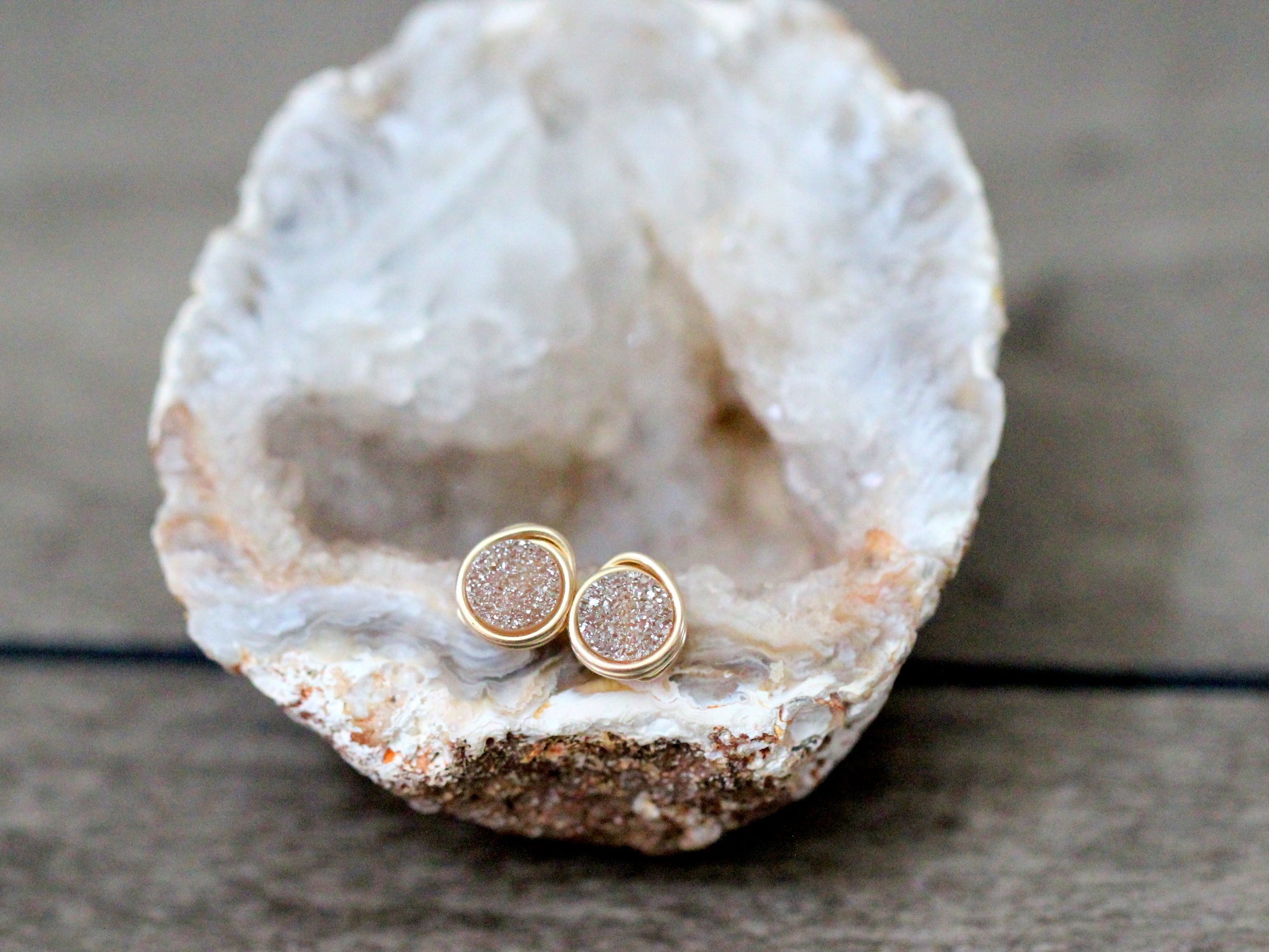 Micro Studs - Champagne