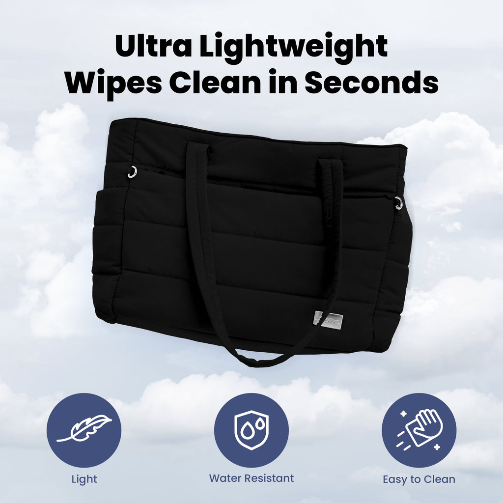 Rubyloo Puffer Dog Travel Bag for Dog Moms