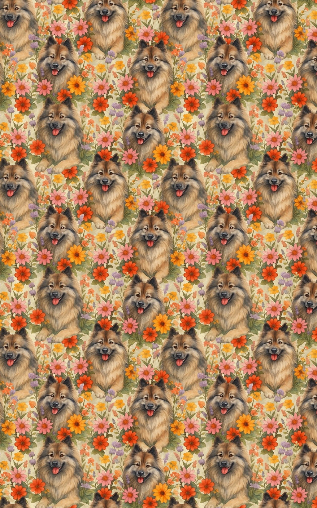 Garden Keeshond