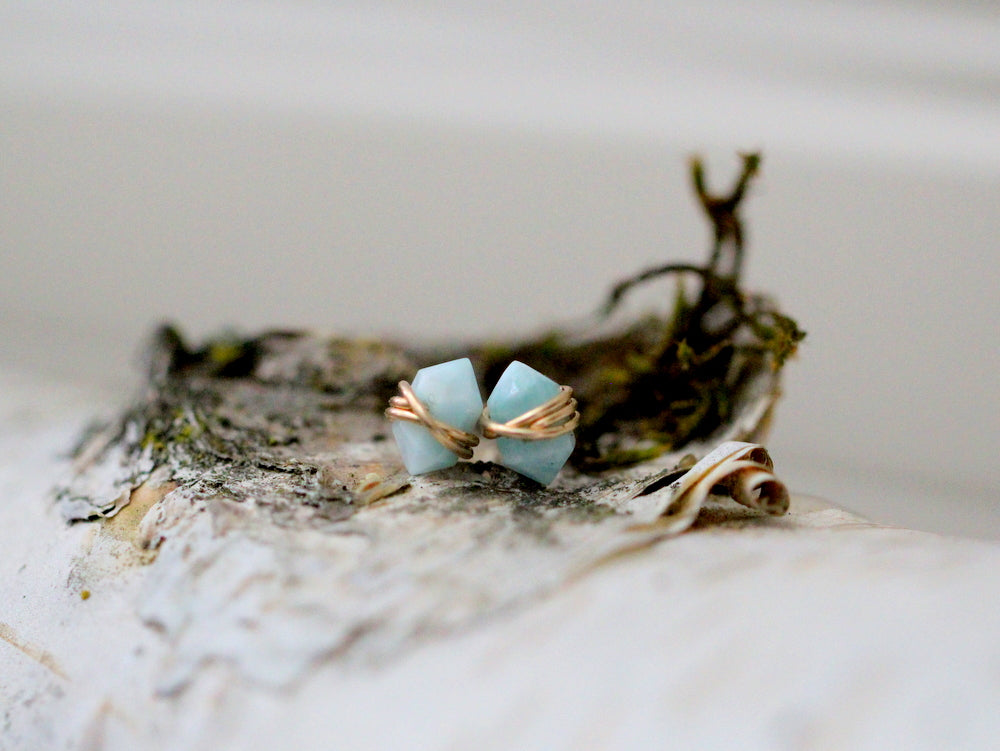 Pike Studs - Larimar
